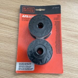 Black & Decker AFS Spool Pack - Black and Red